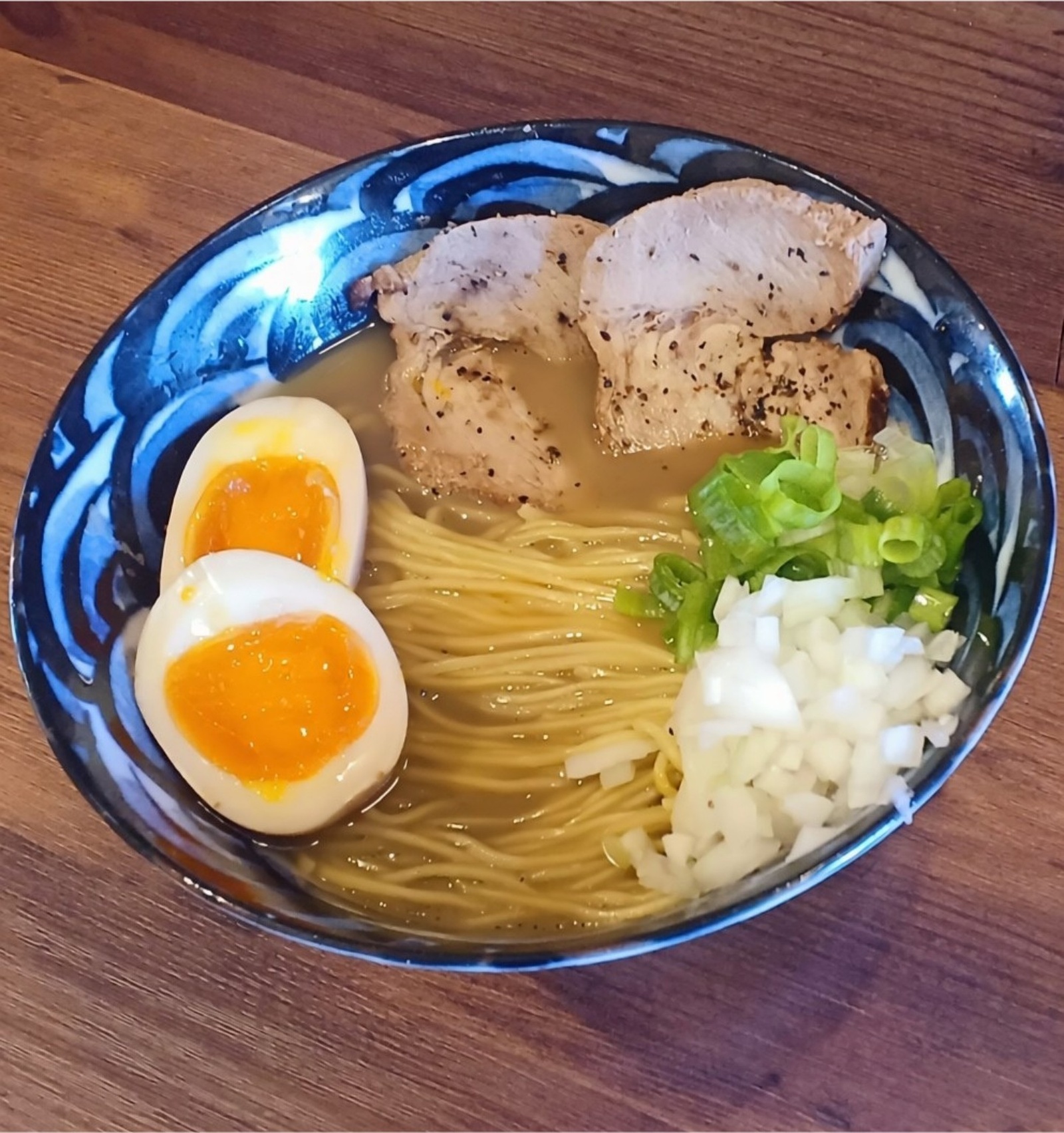 味玉濃厚煮干しらーめん